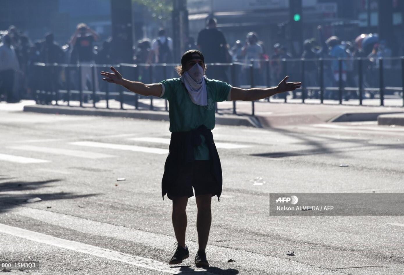Protestas en Brasil entre seguidores de Bolsonaro y opositores