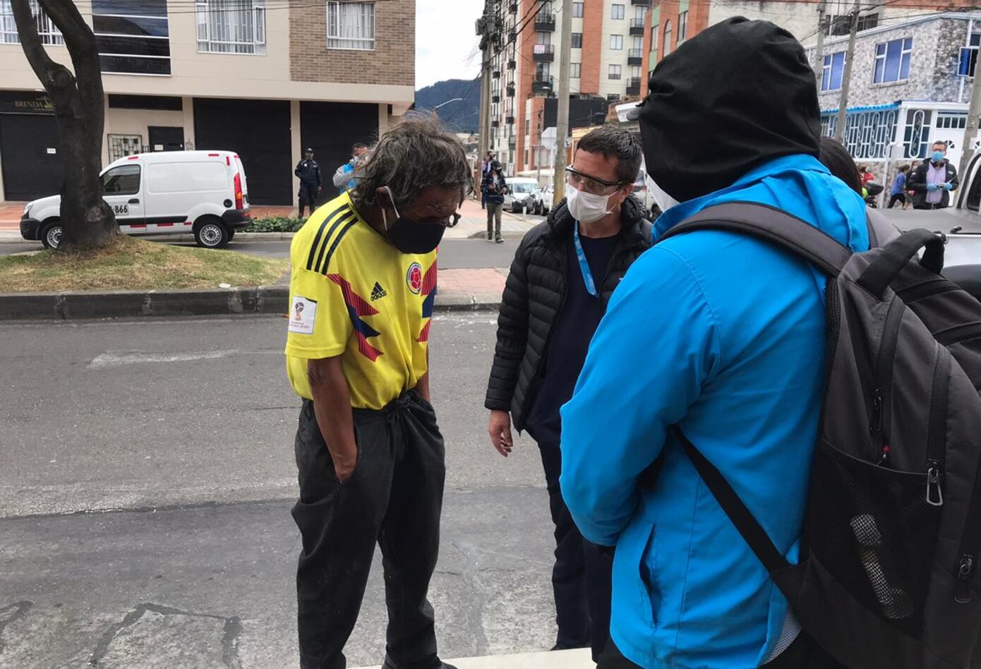 La Alcaldía de Bogotá hace vigilancia epidemiológica en habitantes de calle