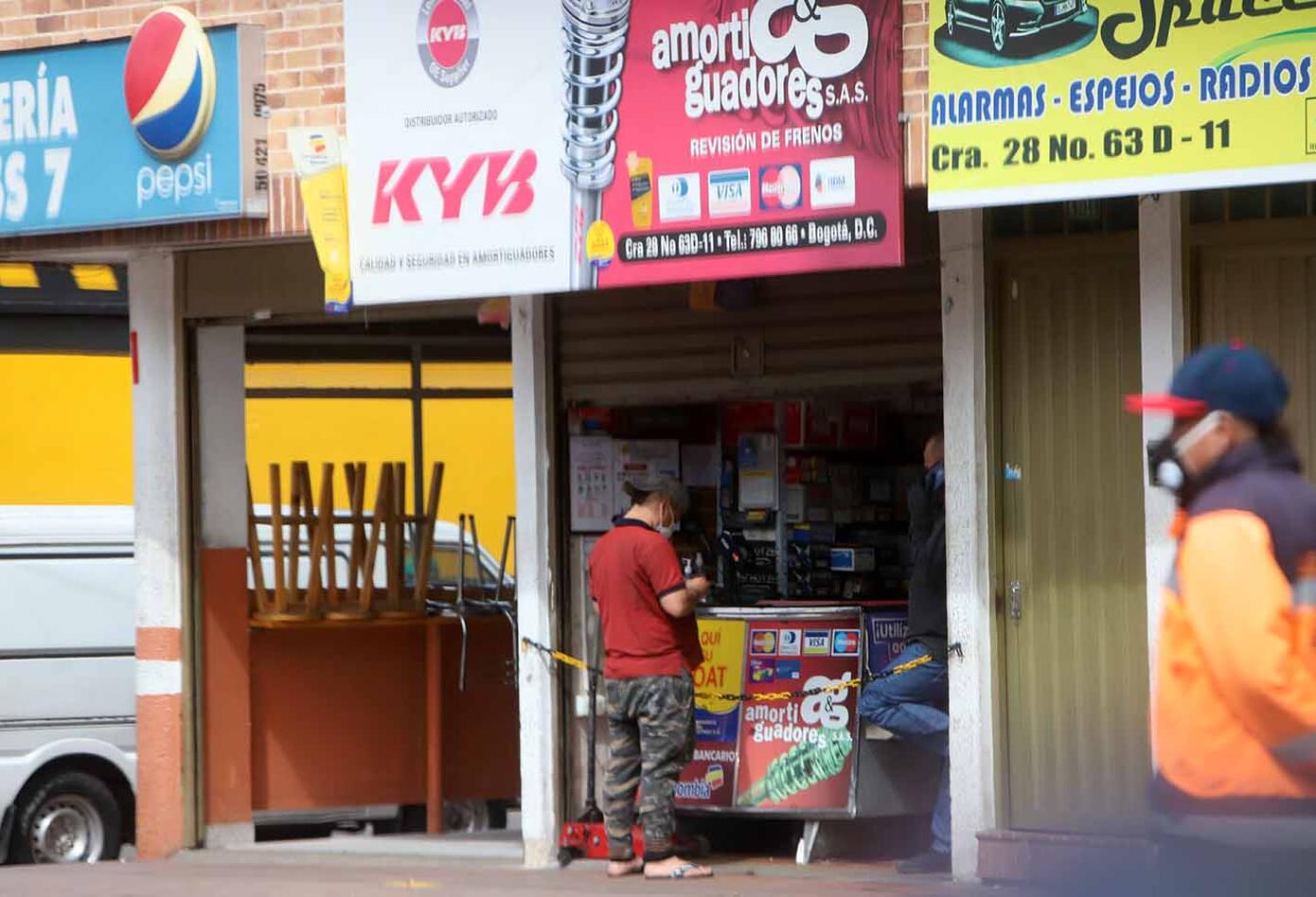 Reactivación económica automotriz / Cuarentena en Bogotá / Coronavirus en Colombia