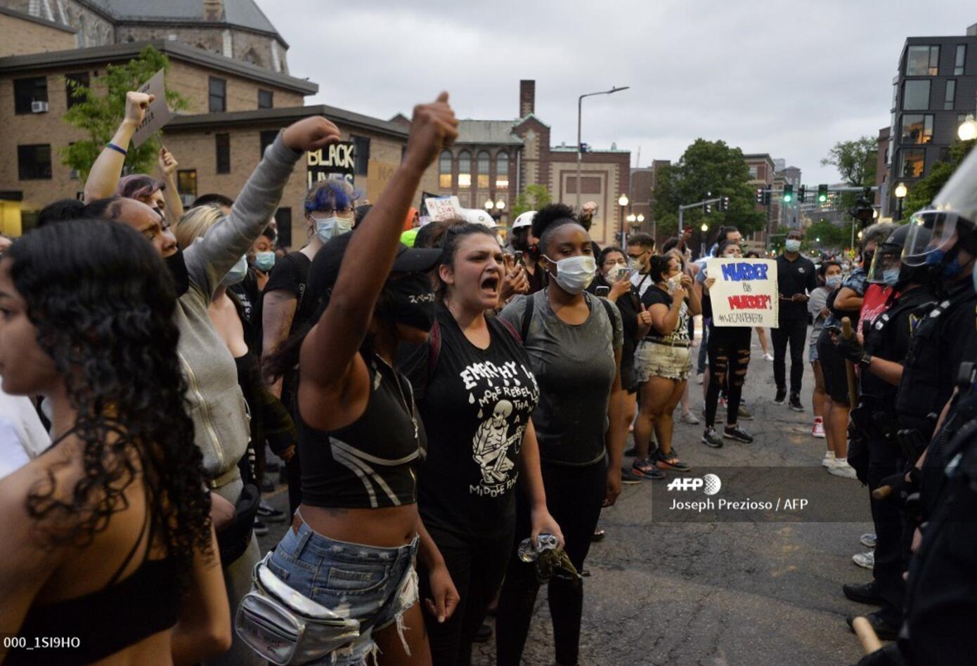 Protestas en Boston