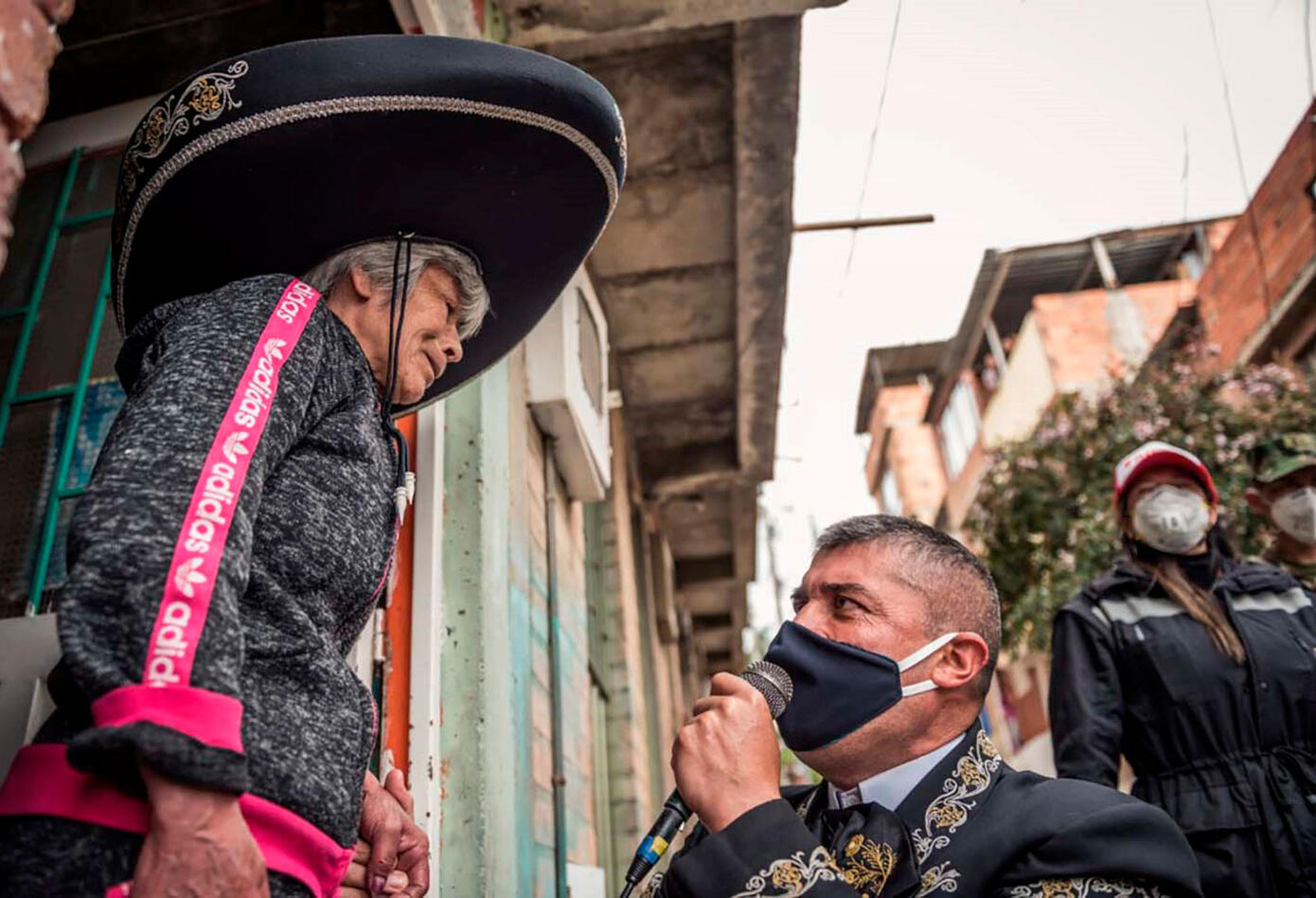 Serenata a abuela en Ciudad Bolívar