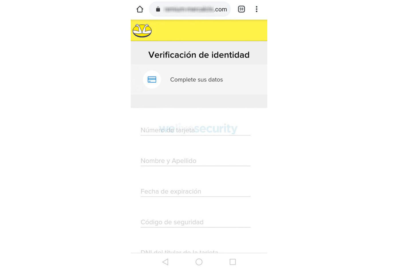 Estafa usa un portal falso de Mercado Libre