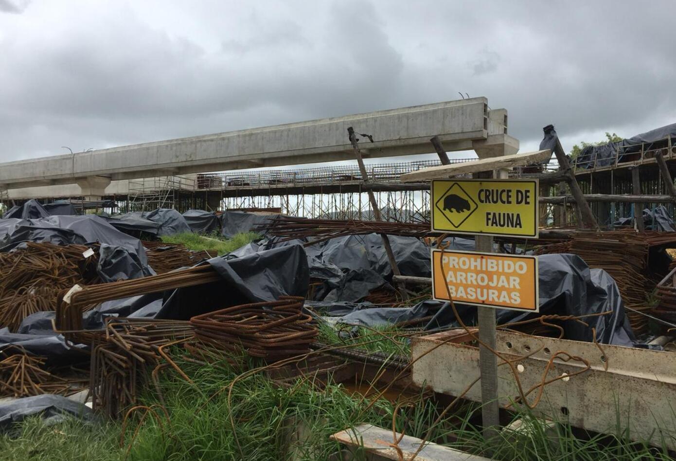 Obras afectaron la estructura ecológica del humedal Juan Amarillo