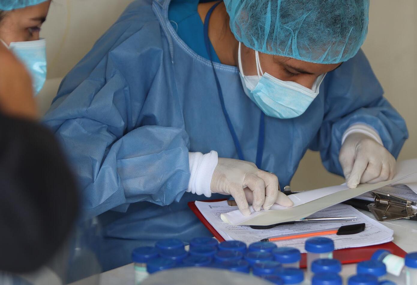 Coronavirus en Colombia – Toma de pruebas en Transmilenio