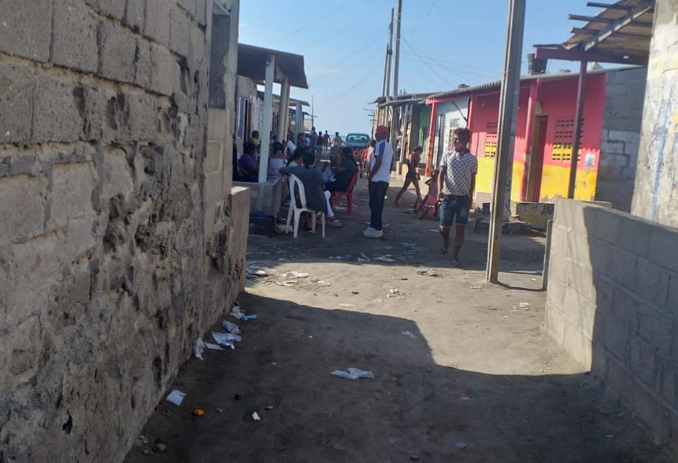 Es evidente en sus pequeñas calles y casas el abandono que por años se ha visto en esta población