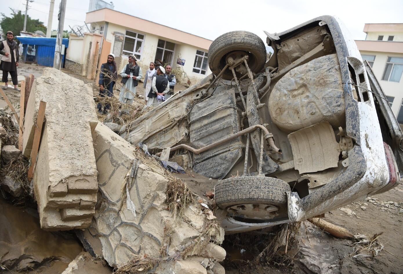 Inundación en Kabul