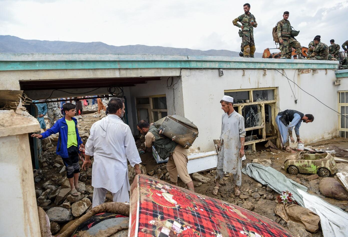 Inundación en Kabul