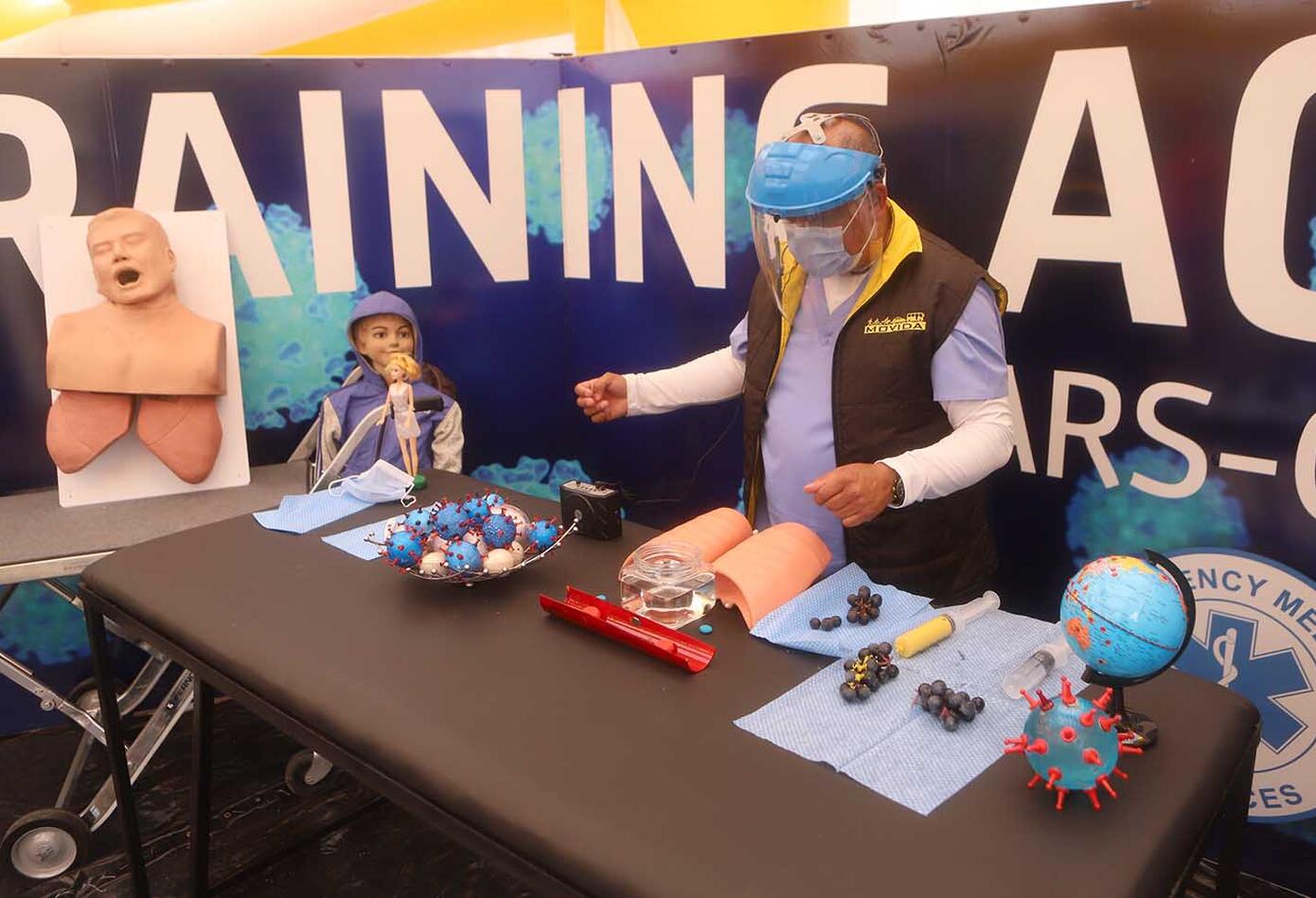 Educación sobre coronavirus en Bogotá / Academia contra Covid-19