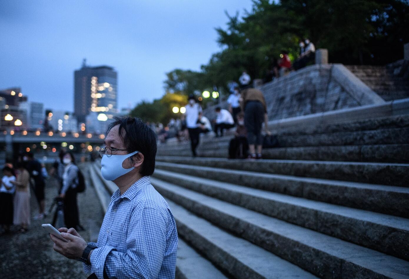 Japón conmemora los 75 años de la primera bomba atómica en Hiroshima