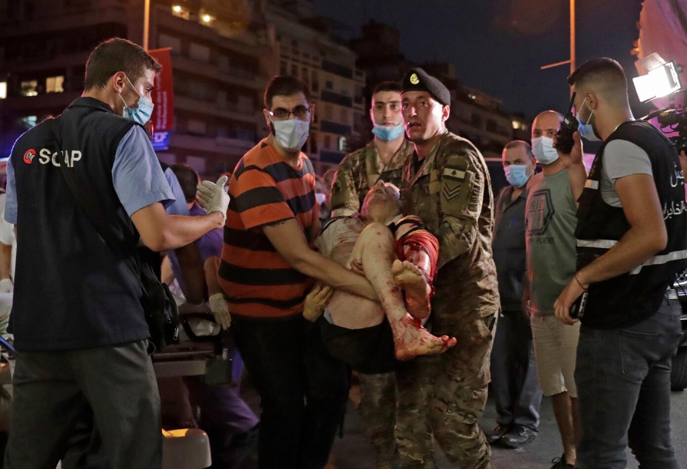 Explosión en Beirut, Líbano
