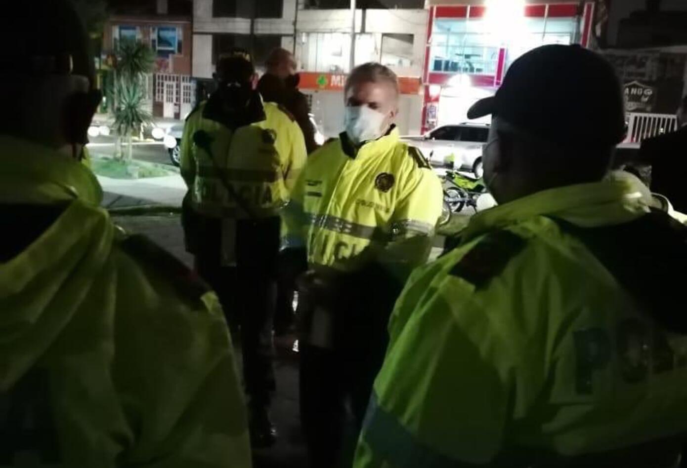 Presidente Duque de policía 2