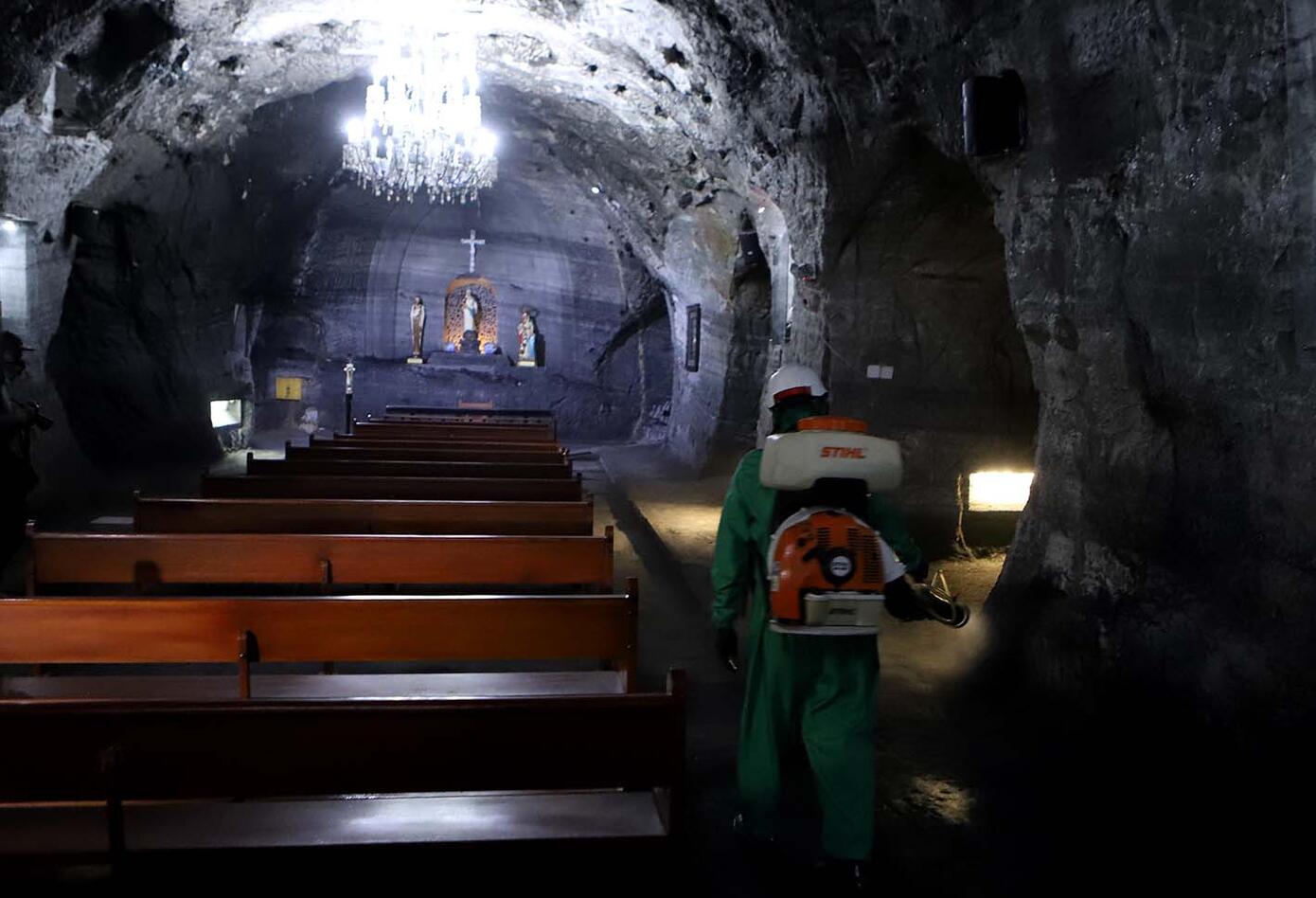 Catedral de Sal de Zipaquirá se prepara para abrir en pandemia