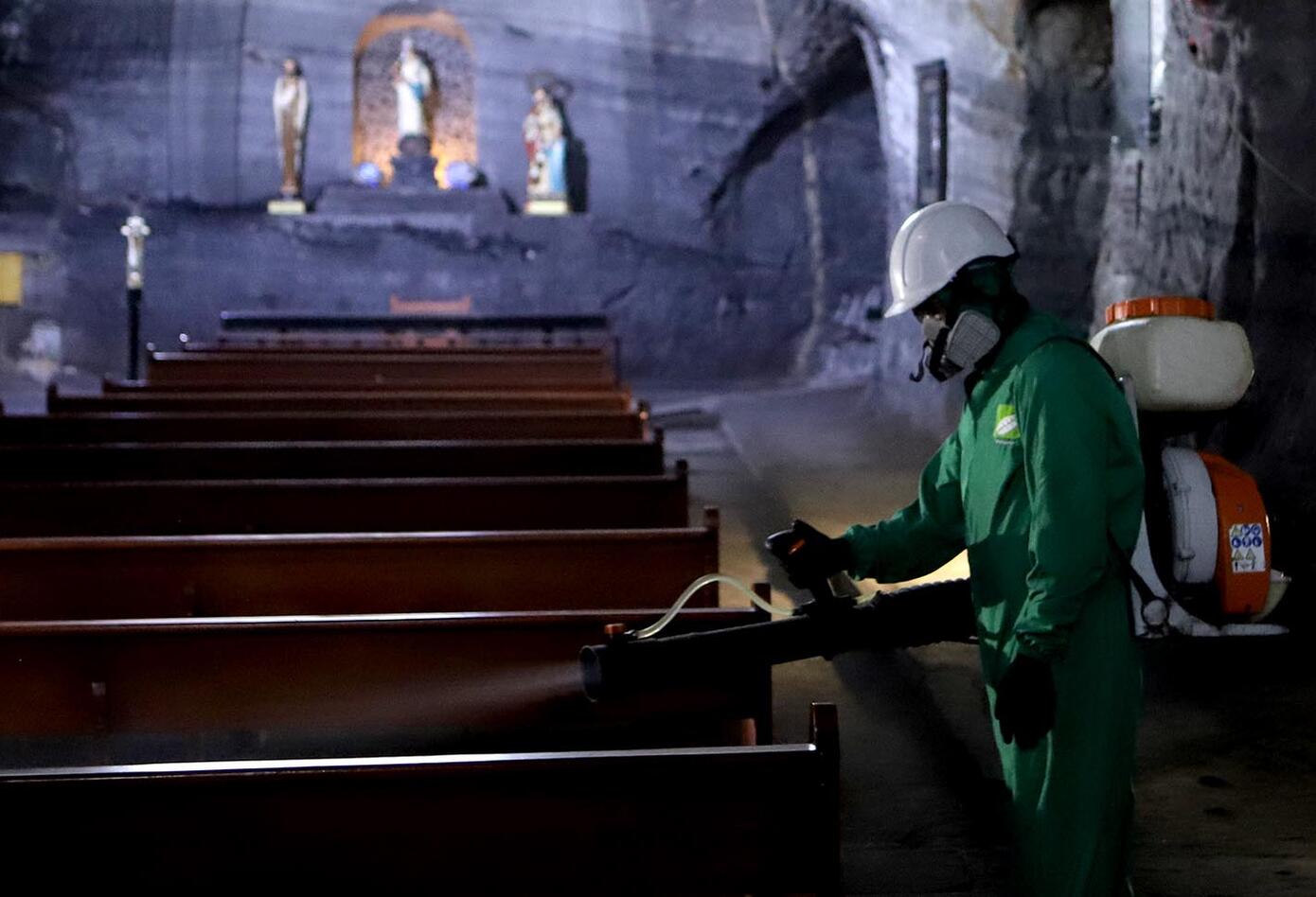 Catedral de Sal de Zipaquirá se prepara para abrir en pandemia