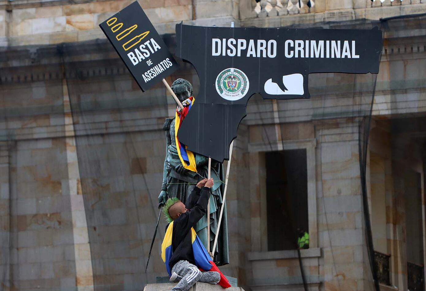 Protestas en Bogotá, 21 de septiembre de 2020
