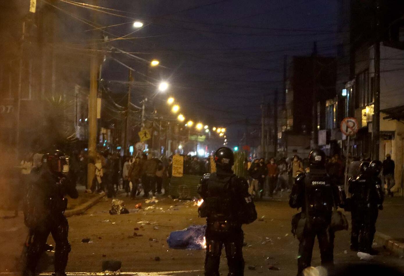 Protestas en Villa Luz, 10 de septiembre de 2020