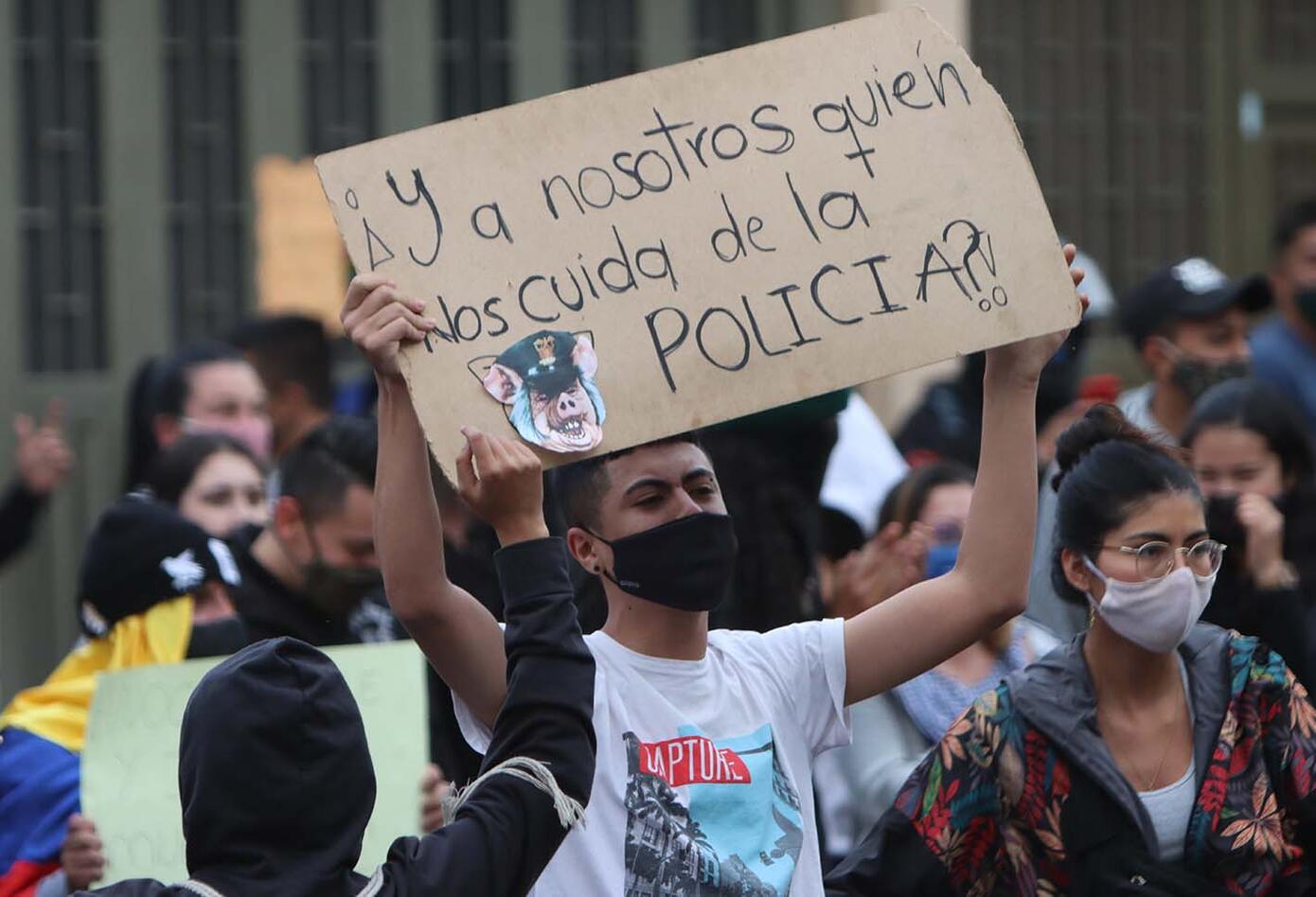 Protestas en Villa Luz, 10 de septiembre de 2020
