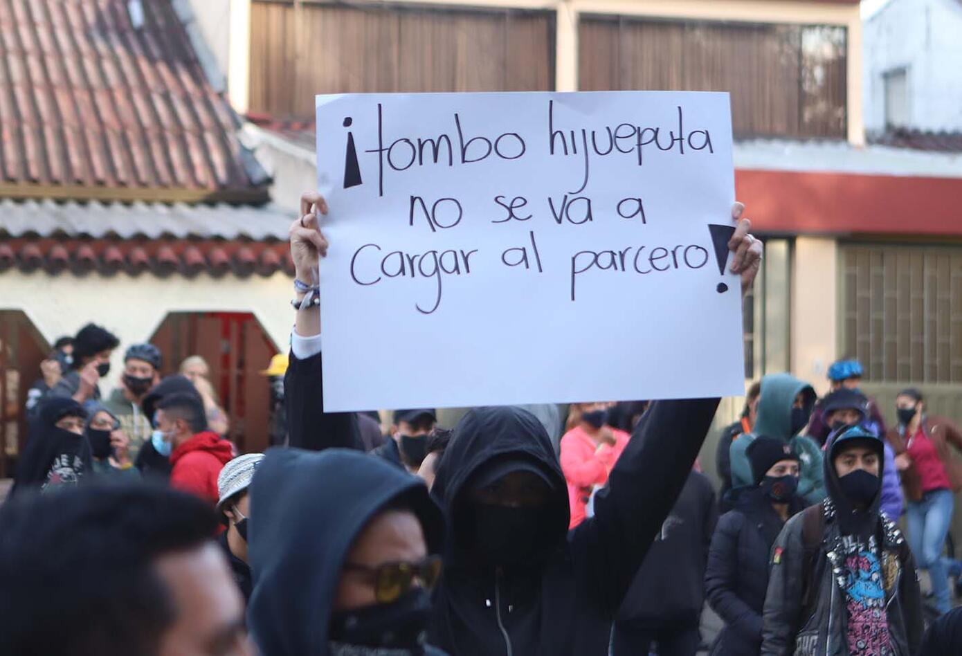 Protestas en Villa Luz por la muerte de Javier Ordóñez