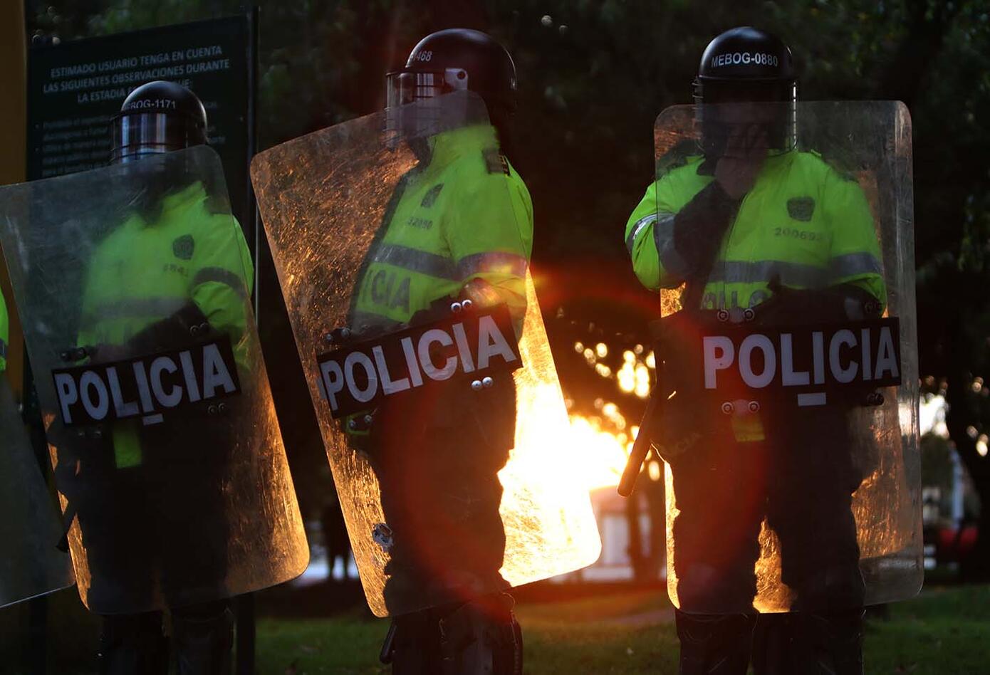 Protestas en Villa Luz, 10 de septiembre de 2020