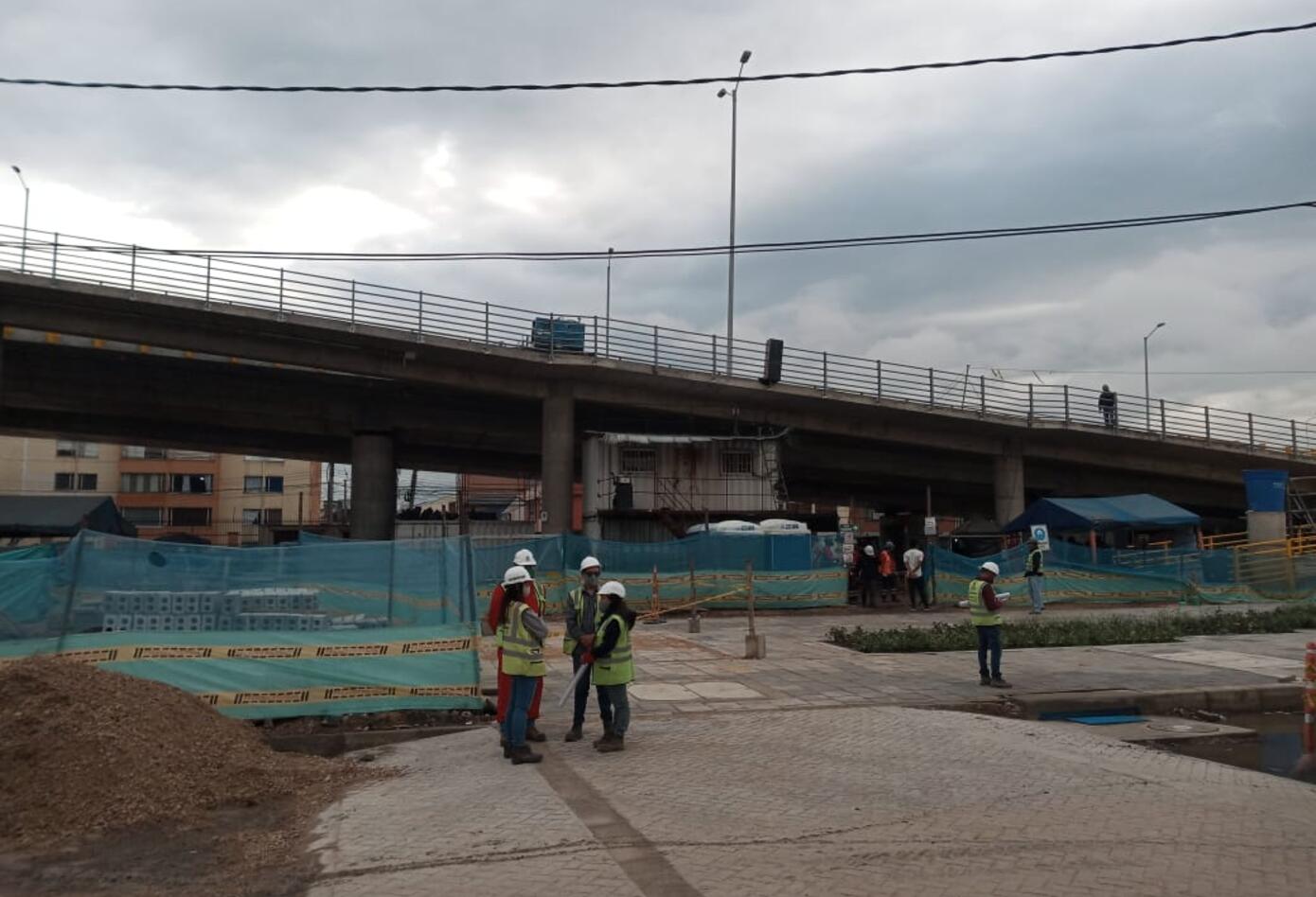 Puente José Celestino Mutis en Bogotá.