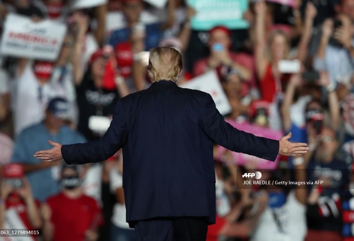 Donald Trump en campaña