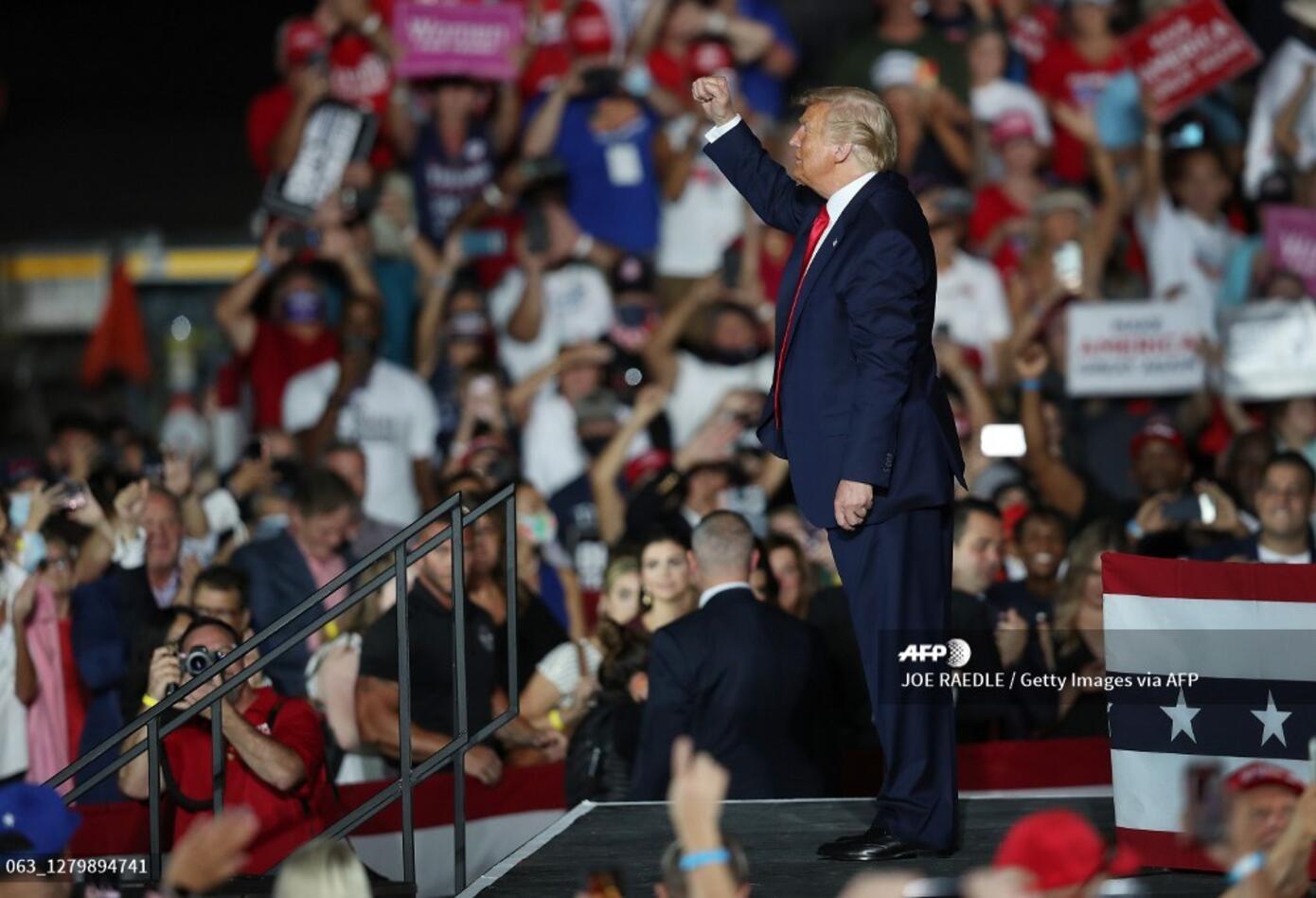Donald Trump en campaña