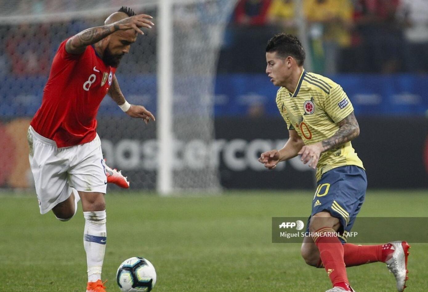En el juego Colombia Vs Chile, James Rodríguez siempre ha sido figura. En el juego Colombia Vs Chile, James Rodríguez siempre ha sido figura.