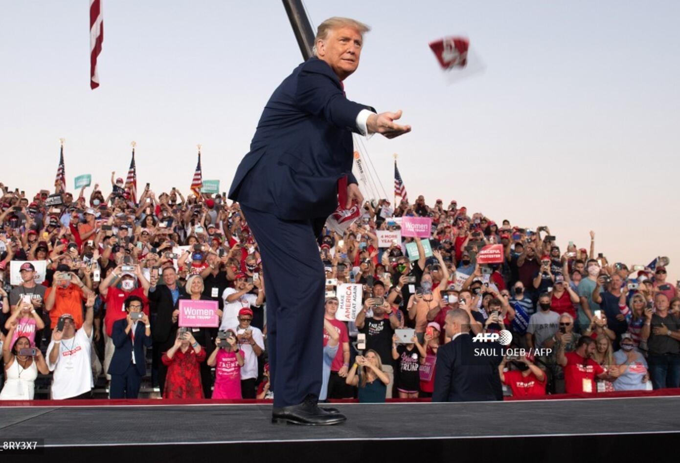 Donald Trump en campaña