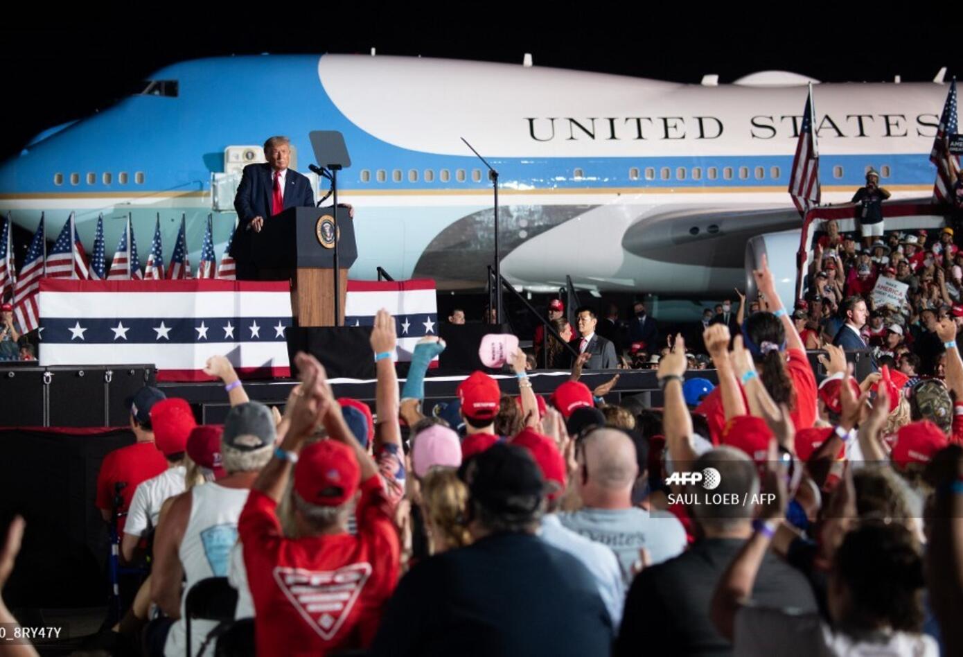 Donald Trump en campaña