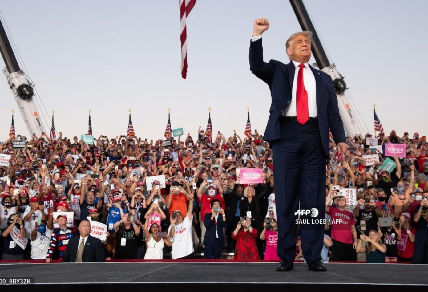 Donald Trump en campaña