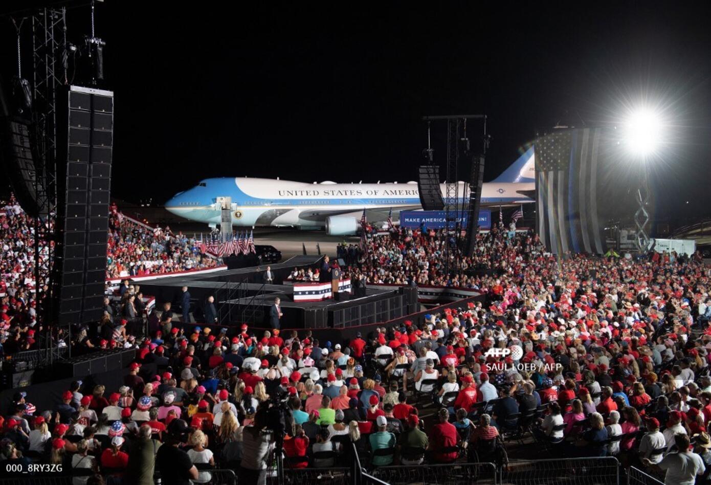 Donald Trump en campaña