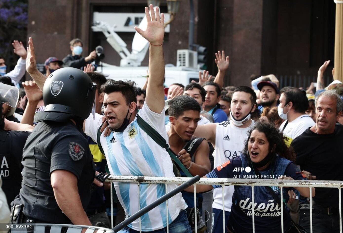 Velorio de Diego Maradona