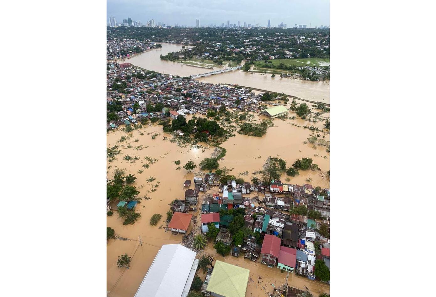 Tifón Vamco en Filipinas