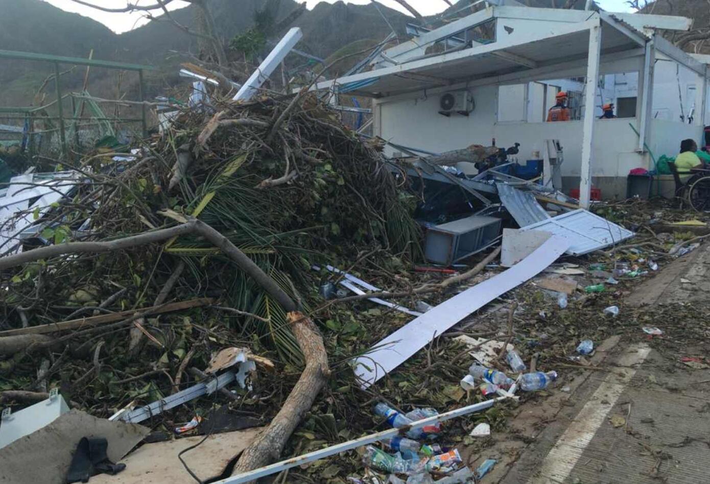 Destrucción en Providencia