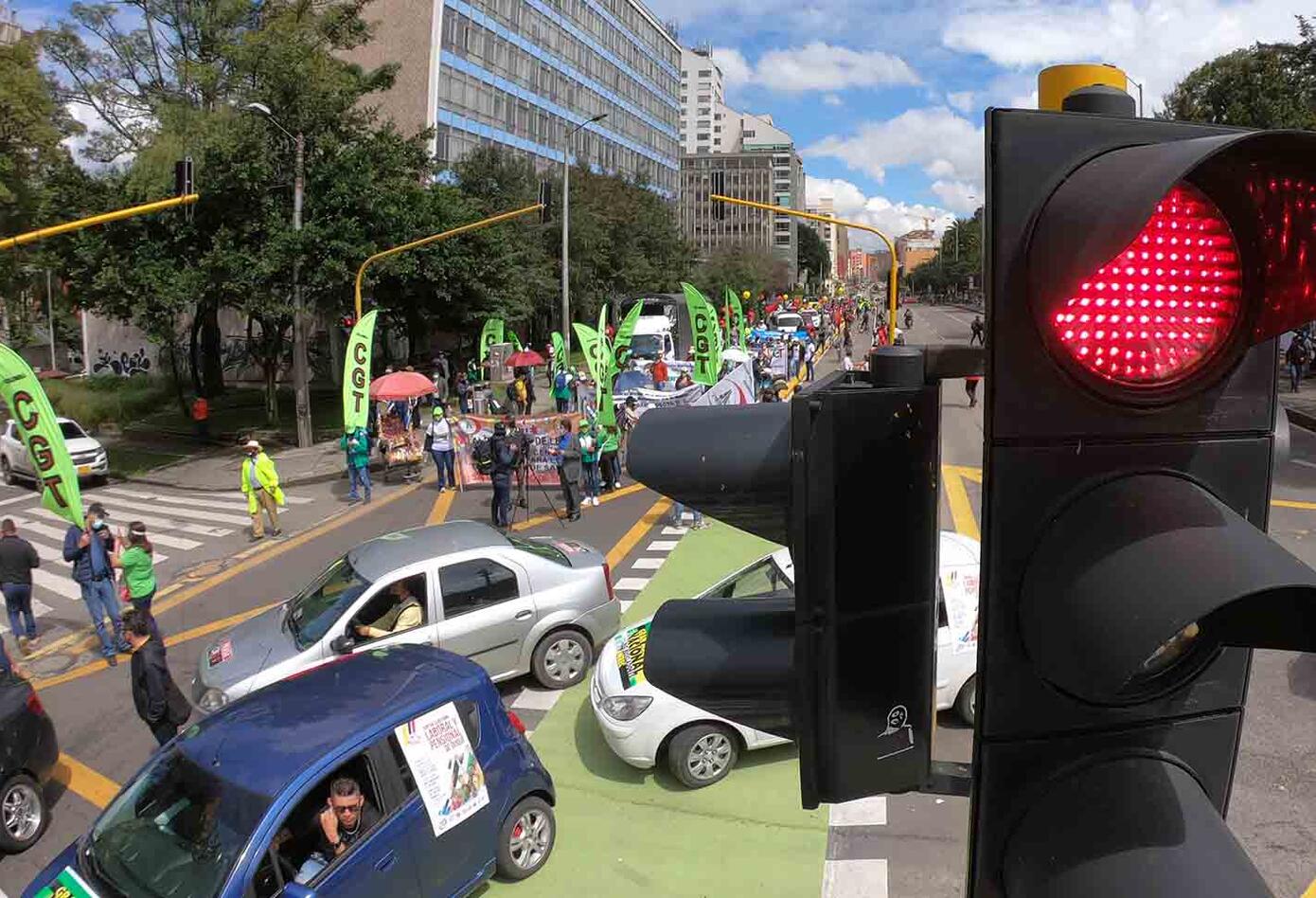 Protestas en Bogotá, 19 de noviembre de 2020