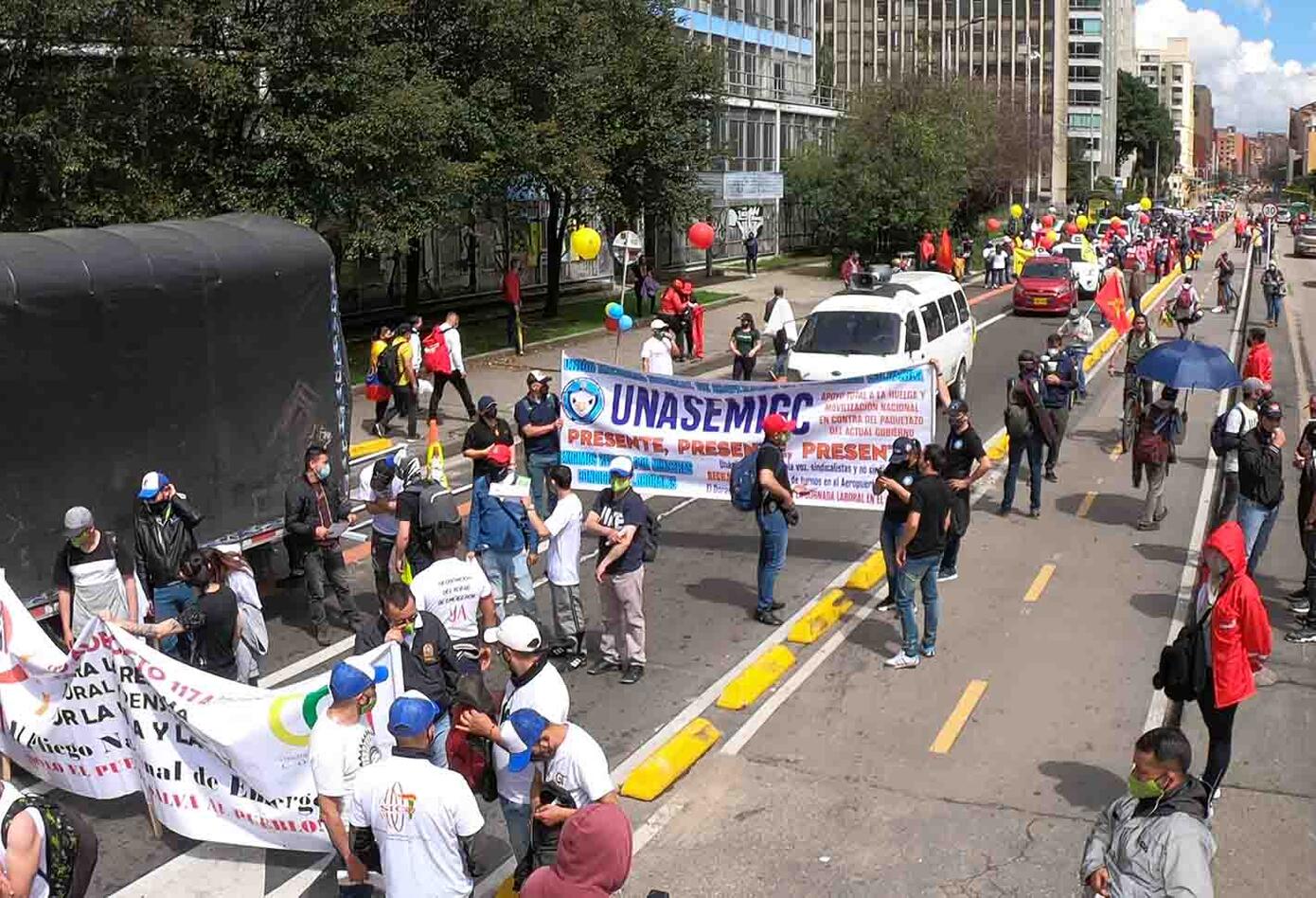 Protestas en Bogotá, 19 de noviembre de 2020