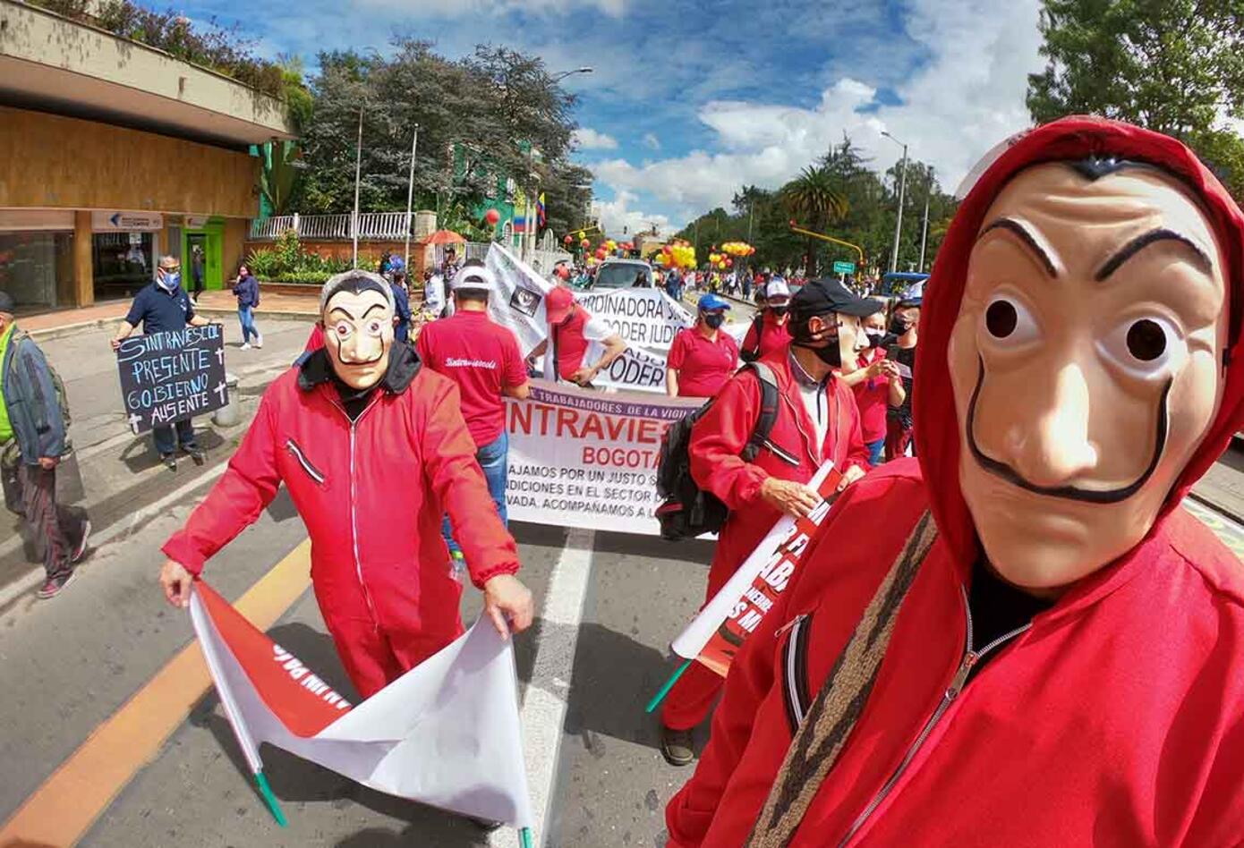 Protestas en Bogotá, 19 de noviembre de 2020