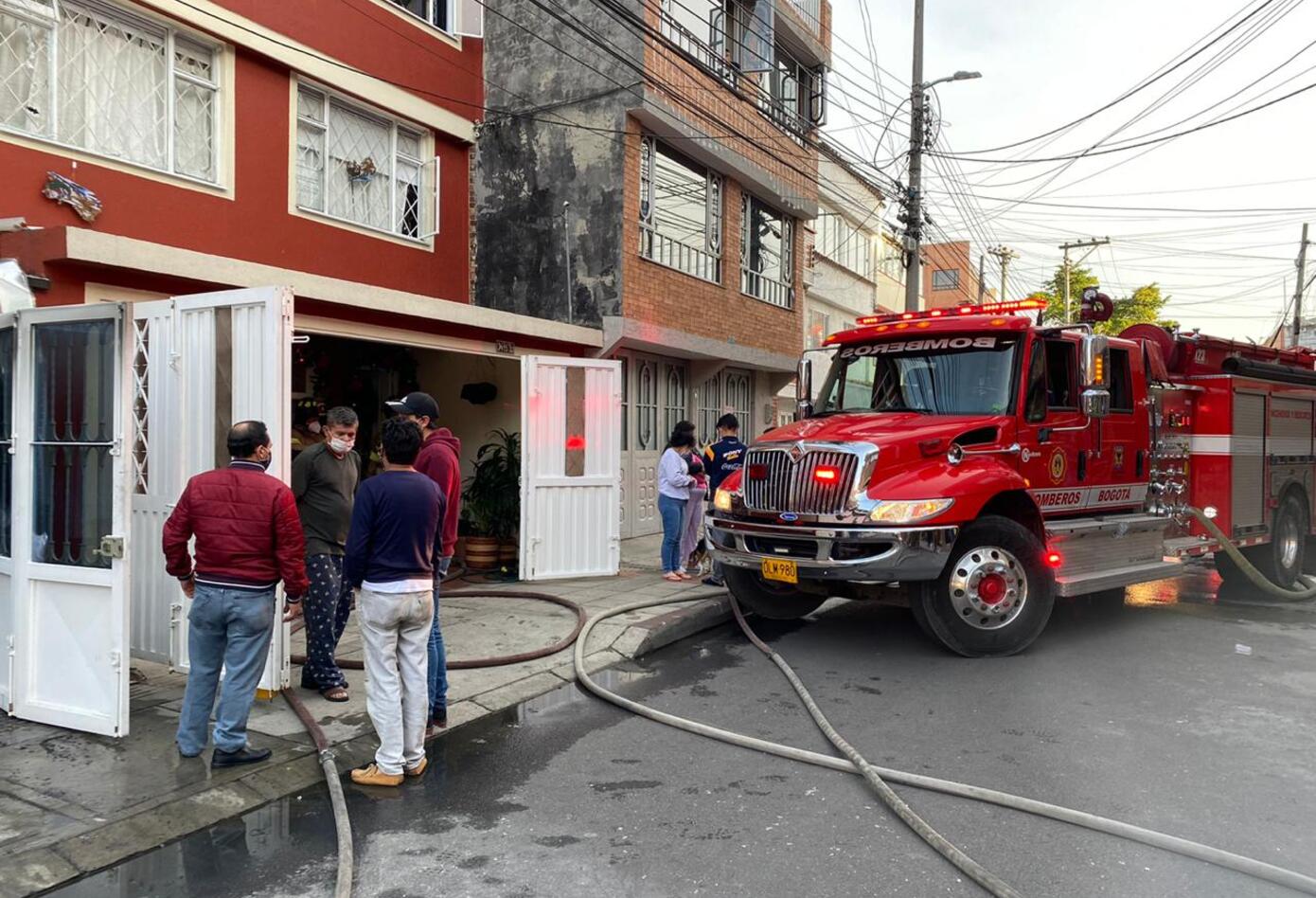 Explosión en Bogotá Explosión en Bogotá
