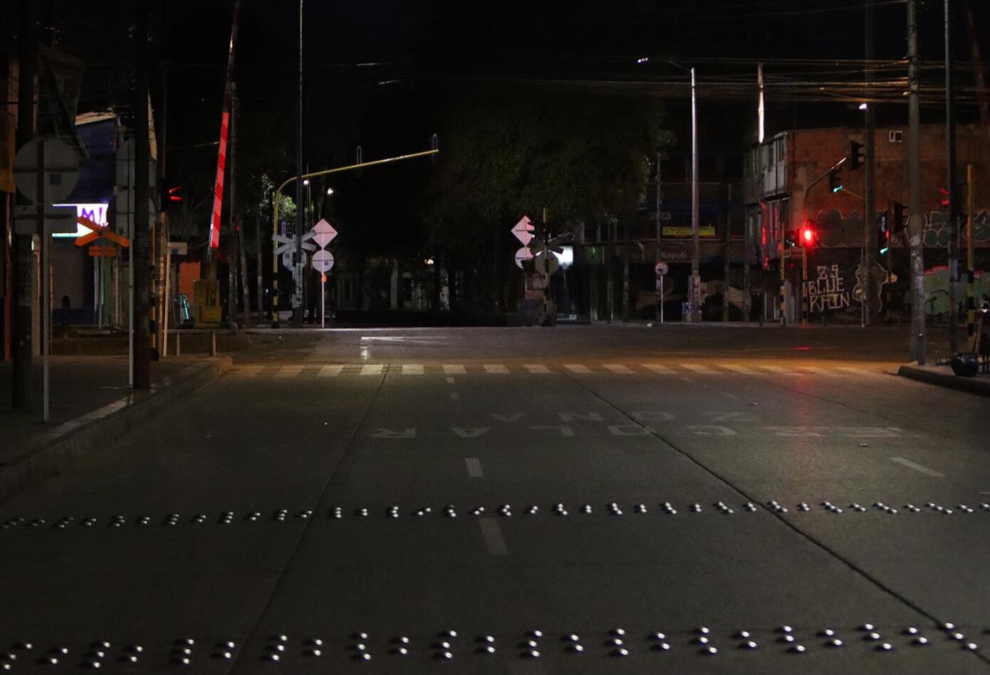 Así amaneció Bogotá en medio del nuevo toque de queda