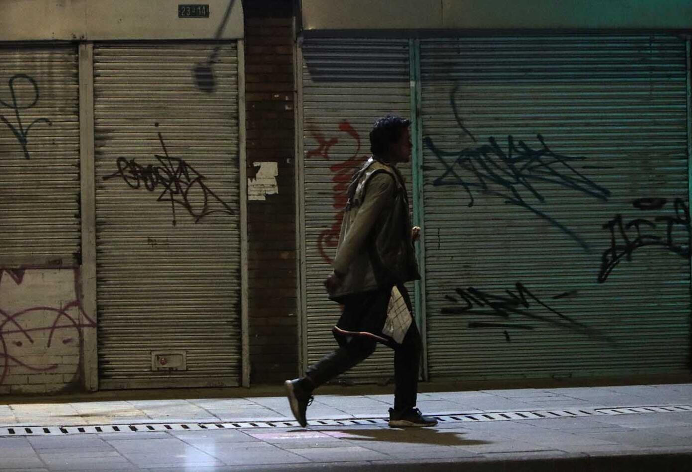 Así amaneció Bogotá en medio del nuevo toque de queda