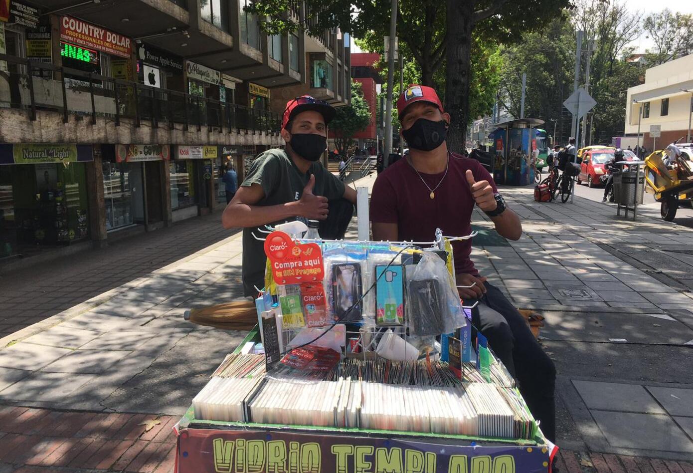 Venezolanos en el rebusque