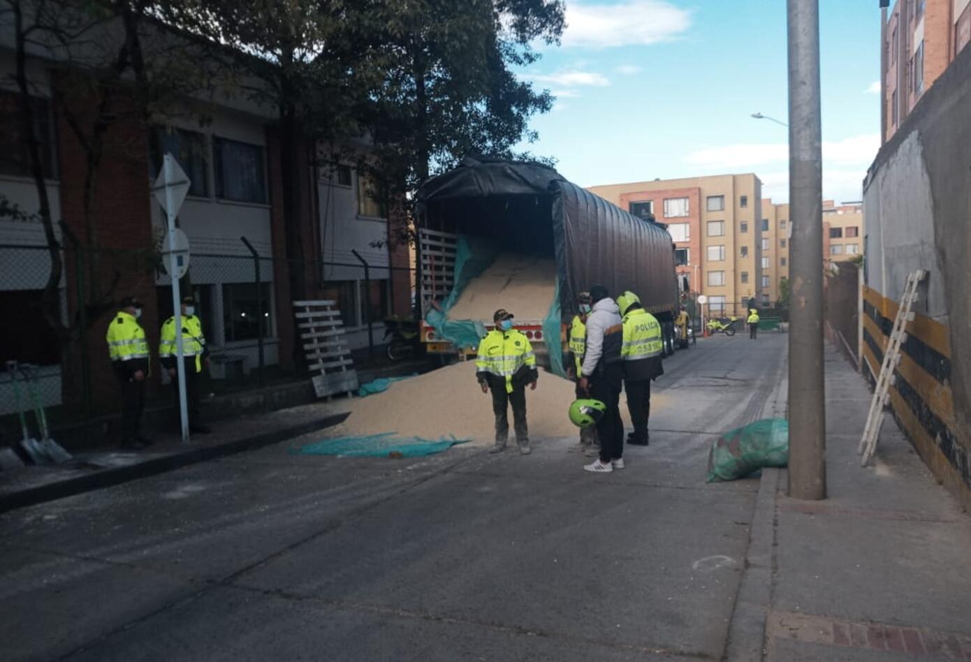 Una tonelada de marihuana fue decomisada en el sector de Suba