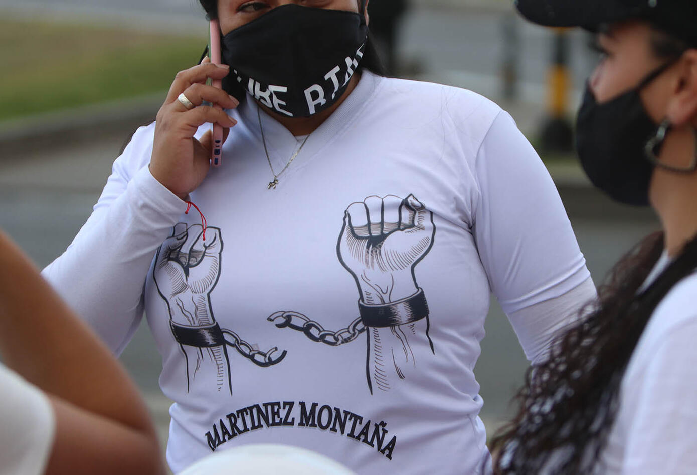 Familiares de presos protestan en Inpec para que se reactiven visitas