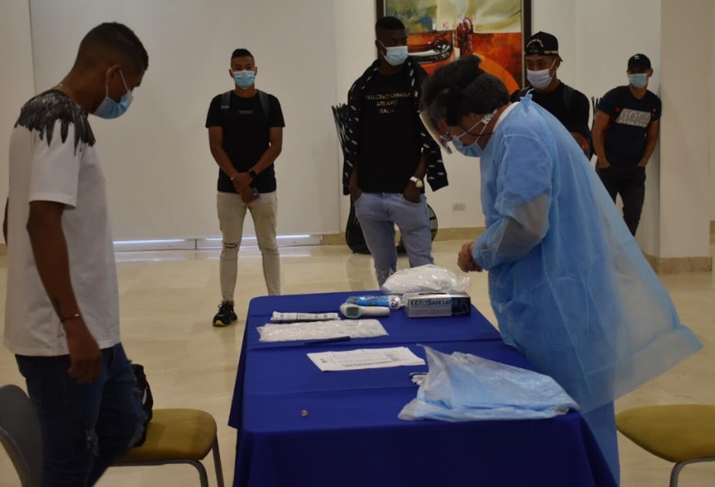 Microciclo de preparación de Colombia