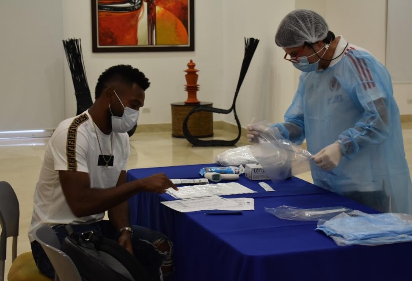 Microciclo de preparación de Colombia