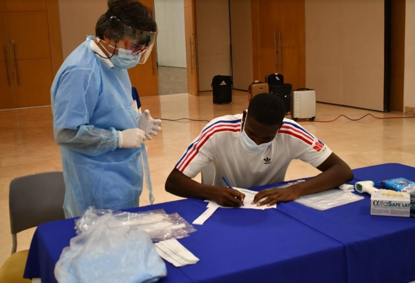 Microciclo de preparación de Colombia