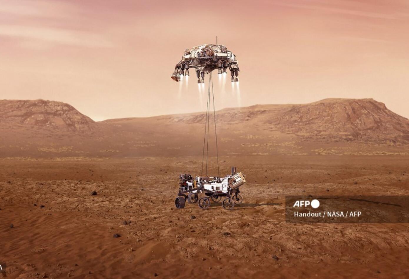 Perseverance, rover en Marte