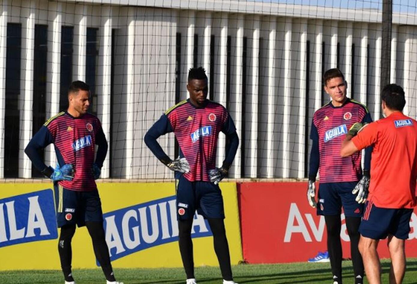 Primer entrenamiento de Reinaldo Rueda con Colombia