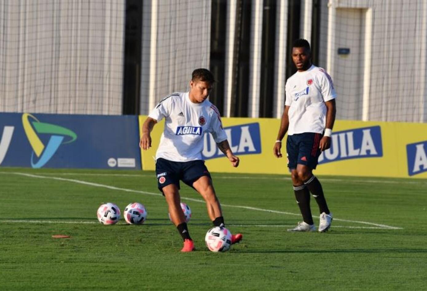 Primer entrenamiento de Reinaldo Rueda con Colombia