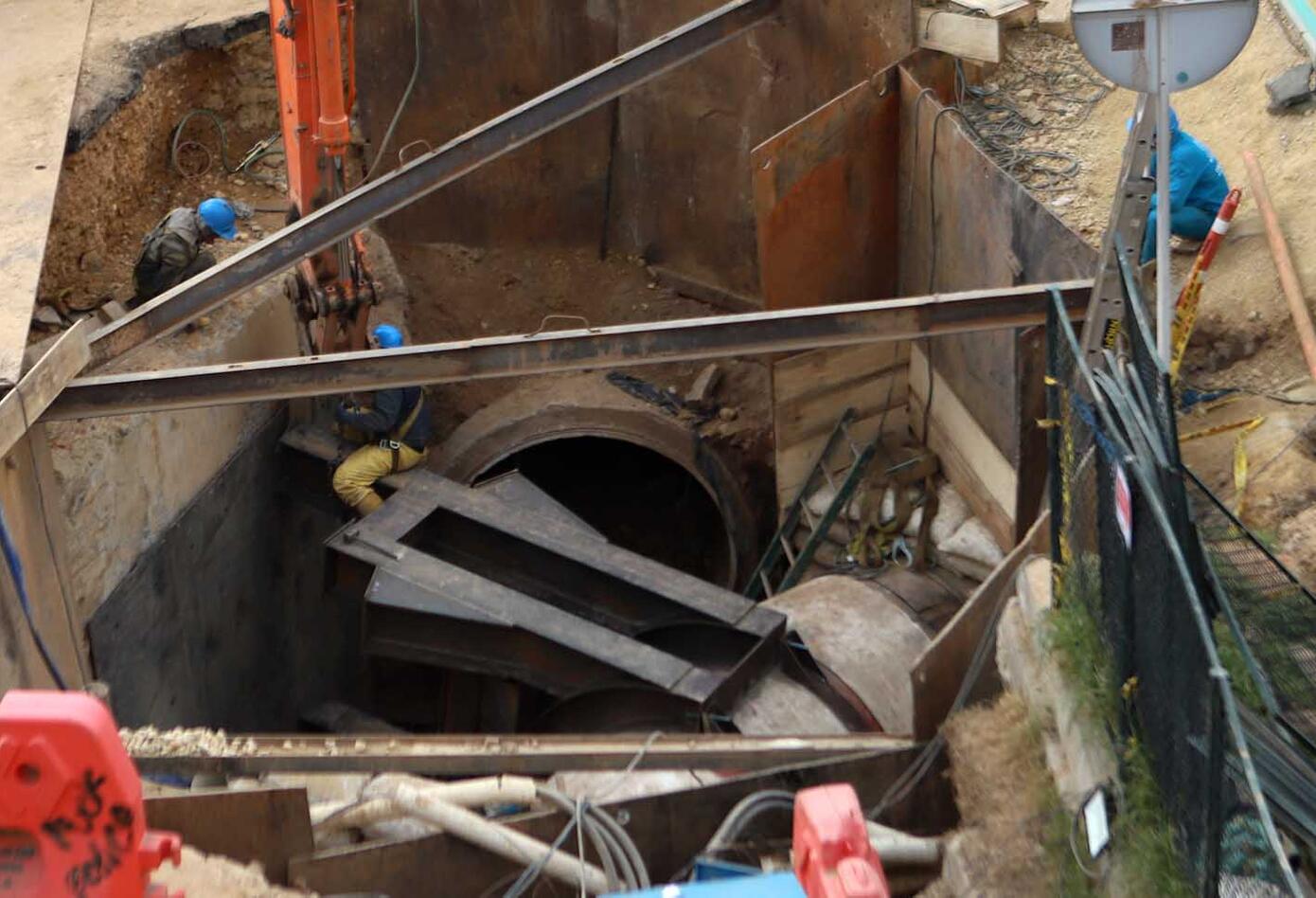 Primeras imágenes de casas demolidas por donde pasará el Metro de Bogotá