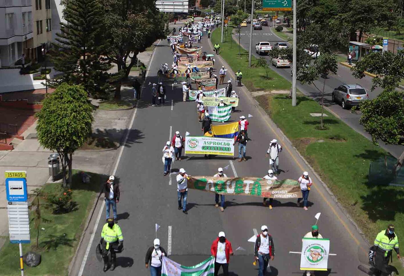Protesta de profesores – Por clases presenciales protestan profesores